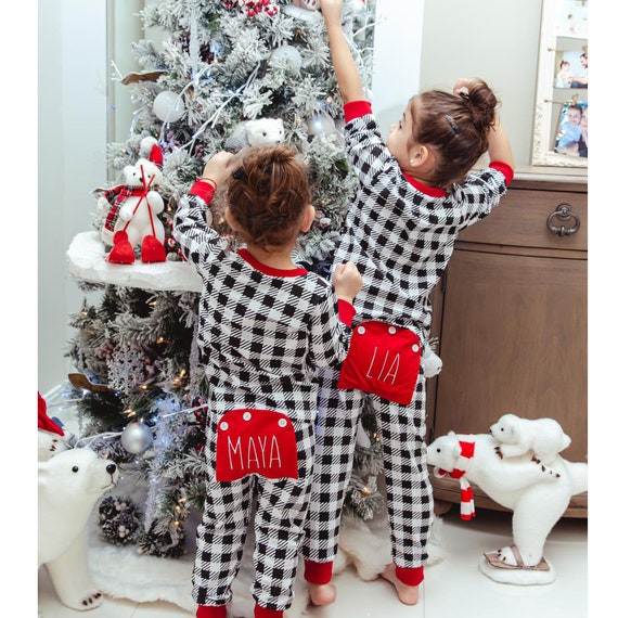 Personalized Pajamas Family Matching Pajamas Christmas Pjs Etsy