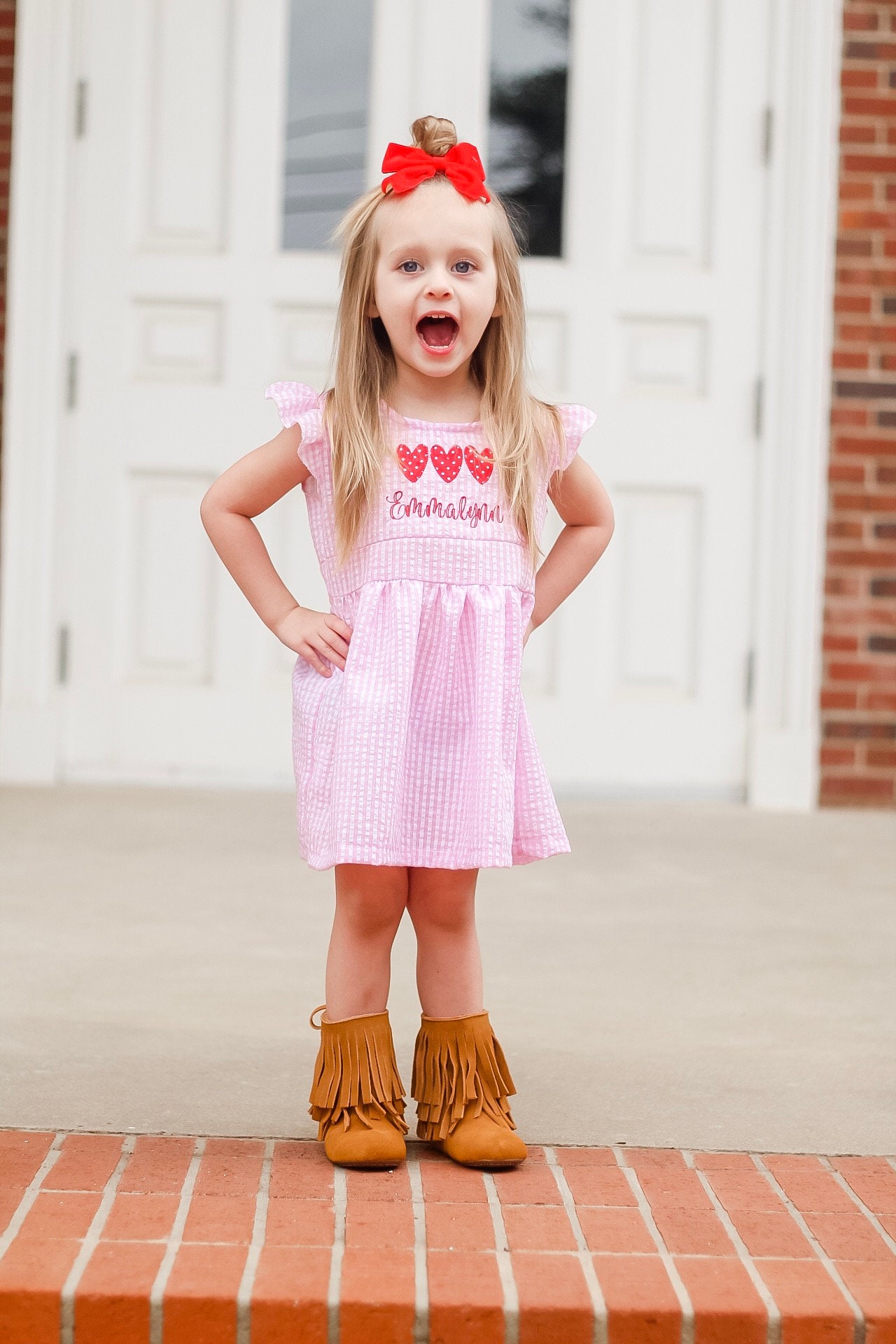 Valentines Dress for Girls Toddler Girl Valentines Outfit Etsy