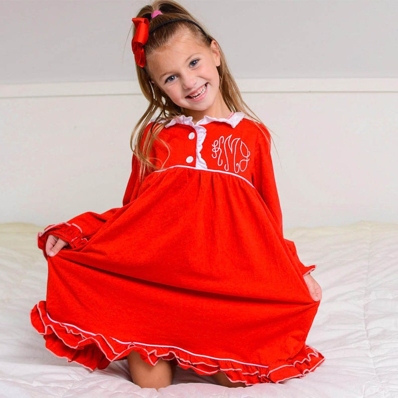 Christmas Nightgown Girls Matching 