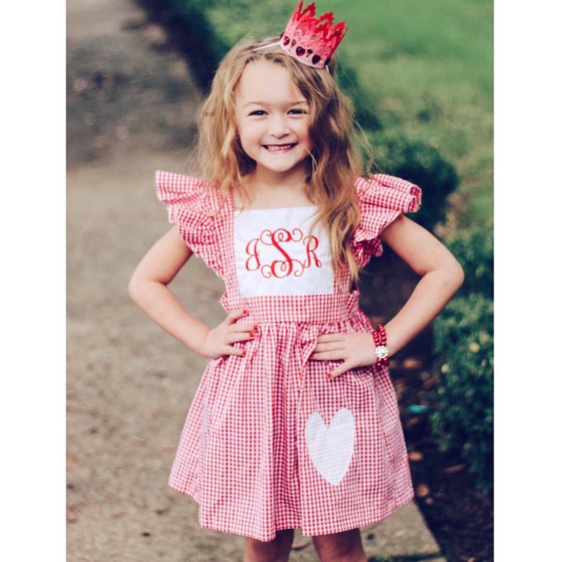 Valentines Outfit for Girls Toddler Girl Valentines Dress Etsy