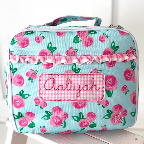 Floral Watercolor Lunch Box Floral Watercolor Lunch Box