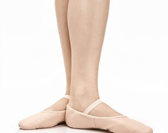 Dancing Daisy Premium Pink Leather Ballet Shoes UK Size 3