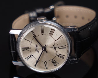 ZIM Победа 15 Jewels USSR wristwatch caliber 2602 Soviet Union watch Pobeda 1980s