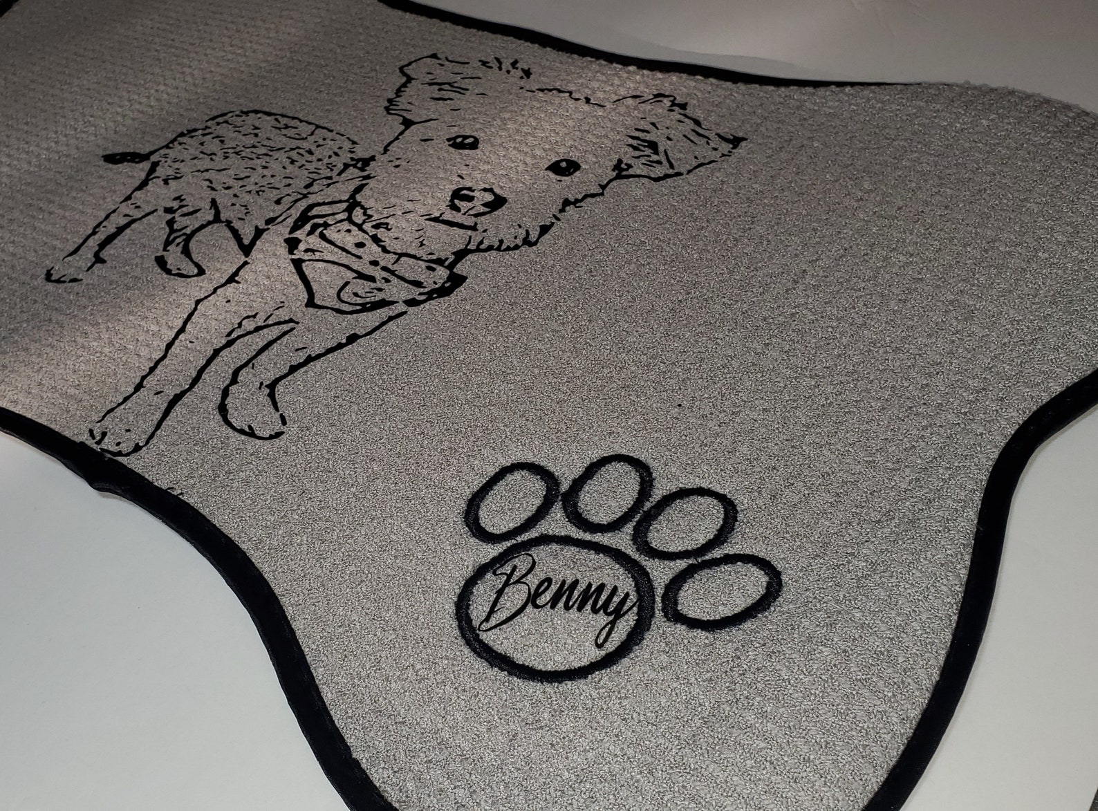 Custom Photo Pet Placemat Pet Mat Personalized Dog Mat Pet Etsy