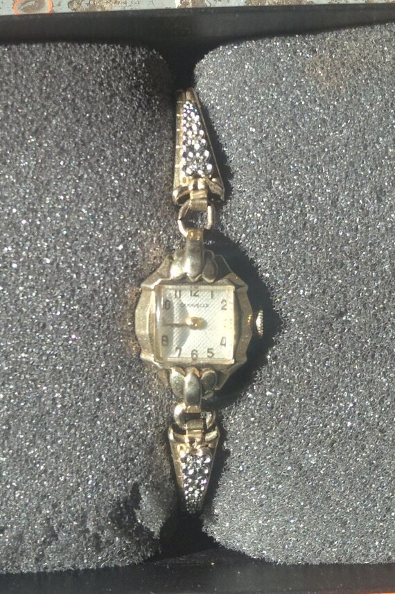 caravelle watch vintage gold
