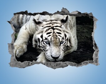Items Similar To Tiger Wall Decal Kids Wall Decor Tiger - 