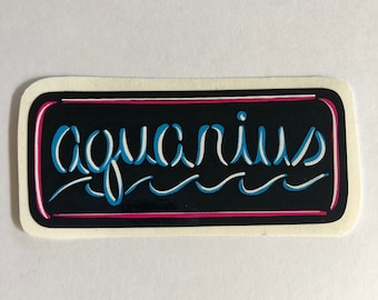 Neon Signs- Aqauarius