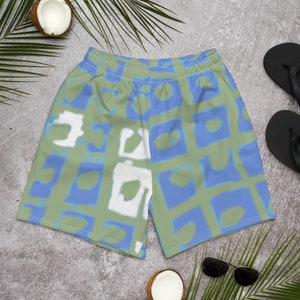 ASYMMETRISCHE PERFEKTION Badeshorts / Geschenke für ihn / Badeshorts / Boardshorts / Tropical / Abstrakt / Boardshorts