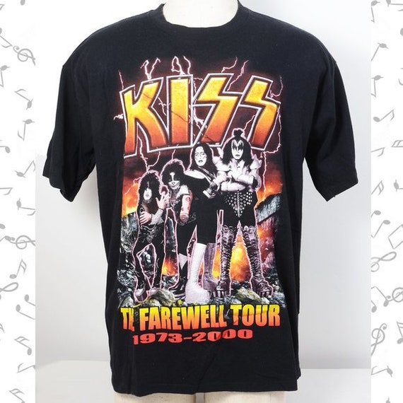 Kiss Farewell Tour Original Concert TShirt 2000