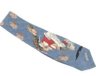 Norman Rockwell Vintage Football Silk Tie Men's NEW