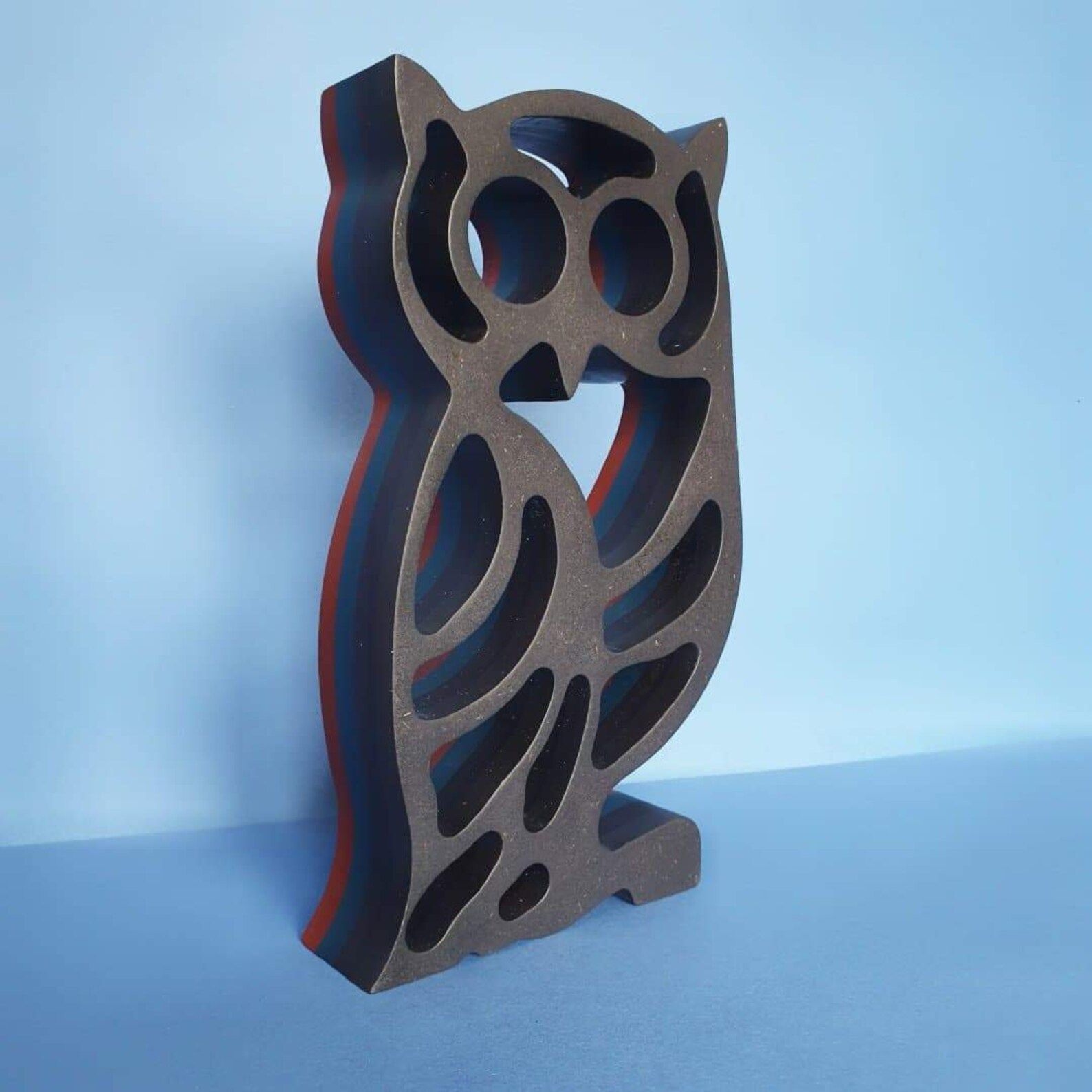 Good Luck Gift Wood owl Owl Decor Good Luck Symbol Wood Etsy