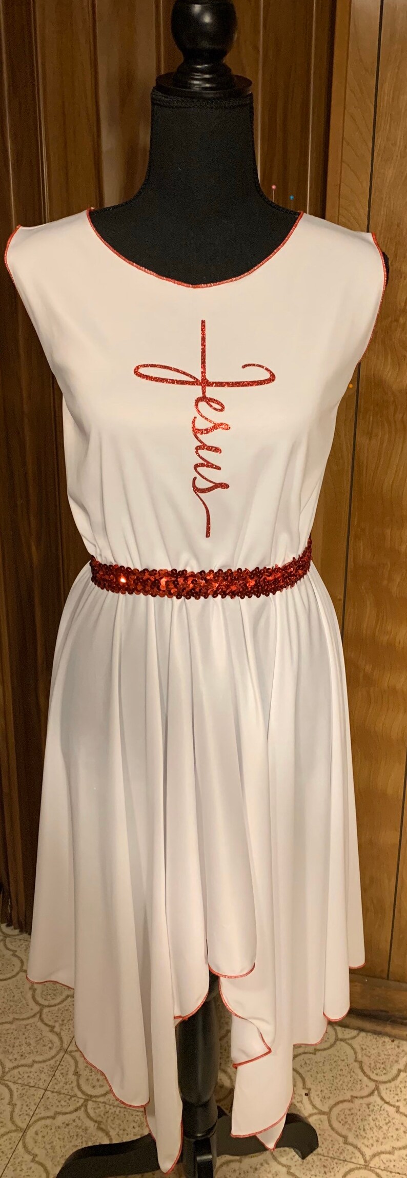 Praise Dance Garments Jesus Overlay Worship Garments Praise Etsy