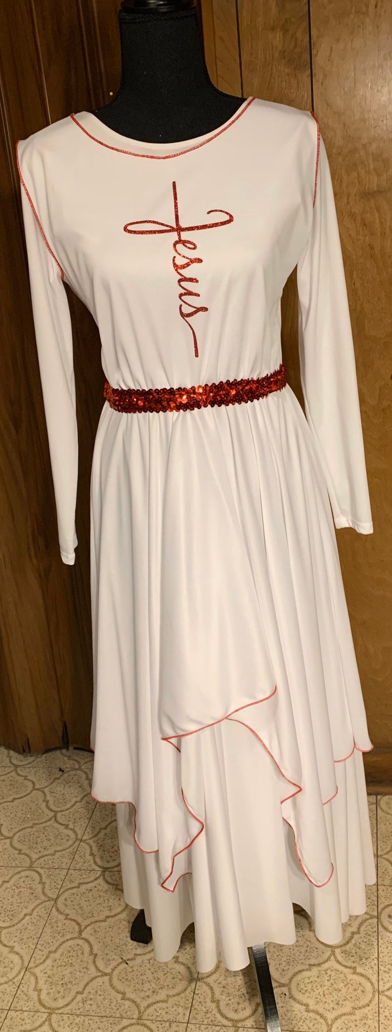 Praise Dance Garments Jesus Overlay Worship Garments Praise Etsy