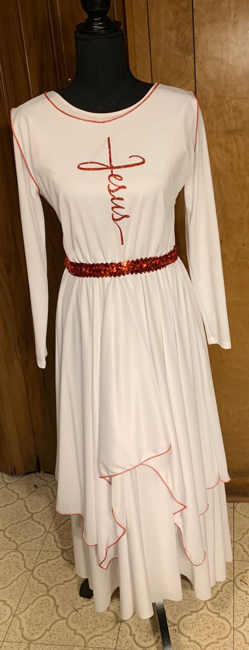 Praise Dance Garments Jesus Overlay Worship Garments Praise Etsy