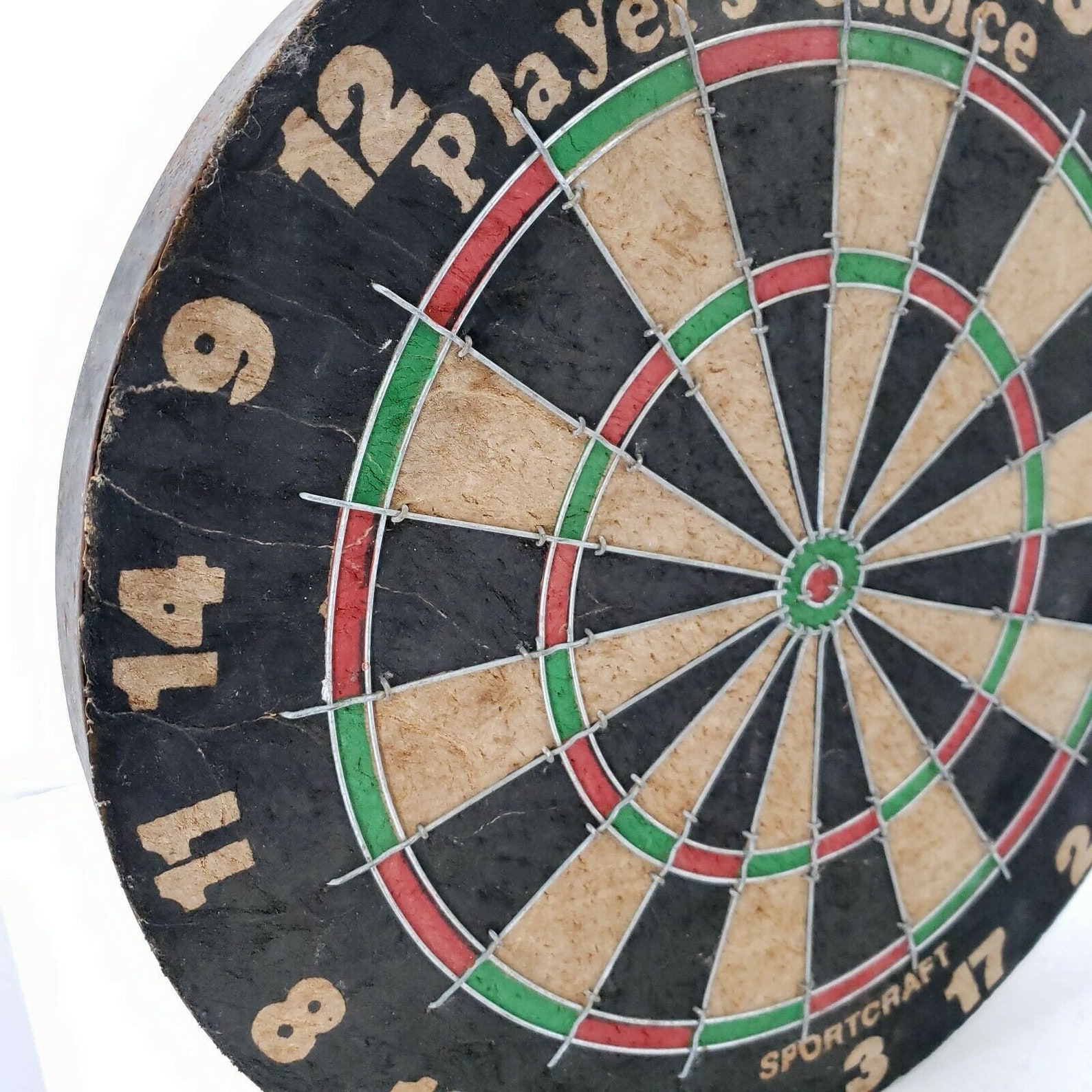 Vintage Players Choice Sportcraft Dart Board Etsy
