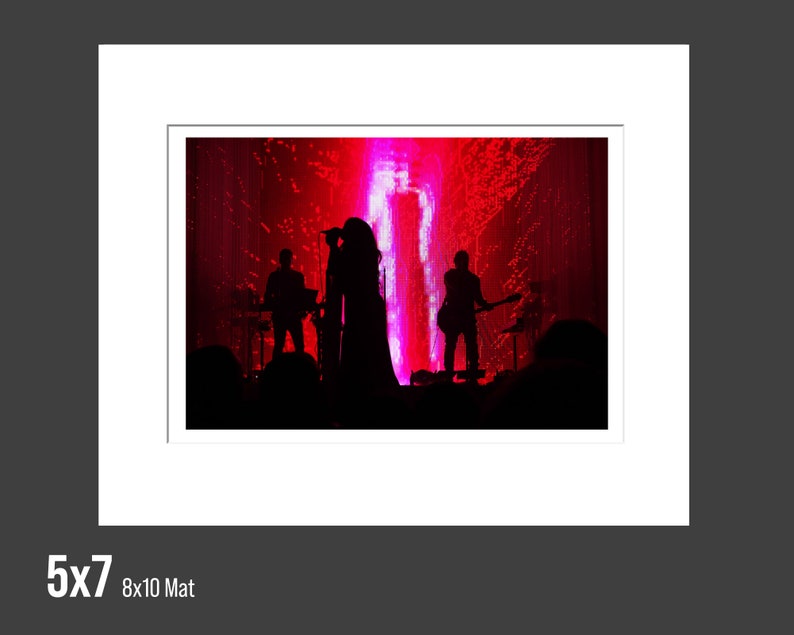 How to Destroy Angels, Montclair NJ, 04.28.2013, Nine Inch Nails, Live Concert Photography, NIN, HTDA, Fine Art Print 5x7 - Matted