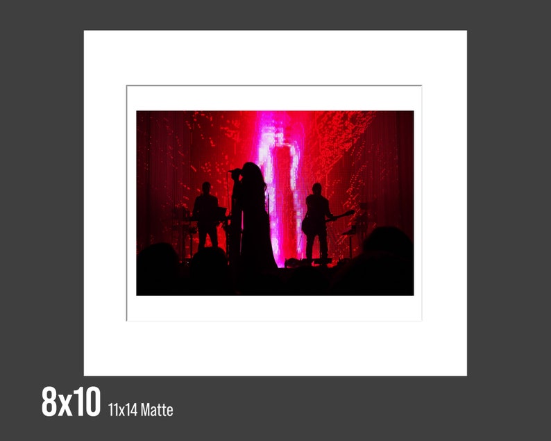 How to Destroy Angels, Montclair NJ, 04.28.2013, Nine Inch Nails, Live Concert Photography, NIN, HTDA, Fine Art Print 8x10 - Matted