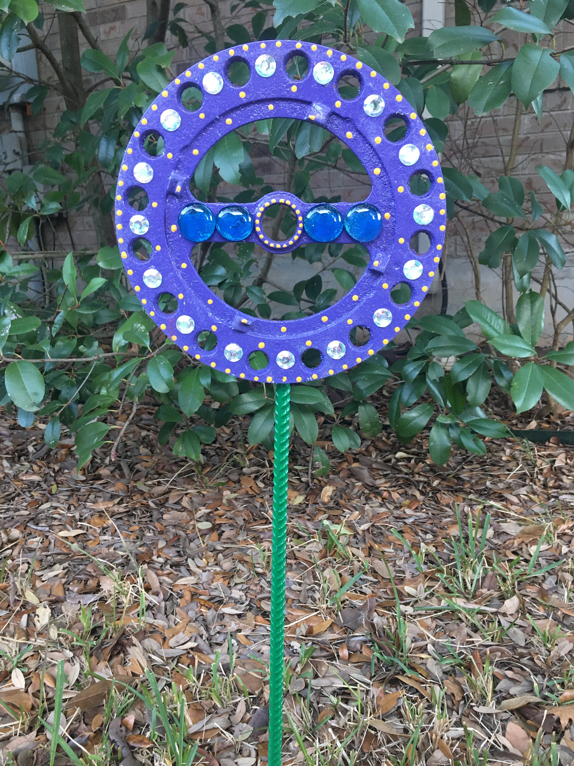 Garden Stake Vintage Farm Seed Planter Plate Garden Stake Vintage Farm Seed Planter, Garden Seed Planter Plates