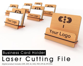 Business Card Holder, laser cut file, laser cutted, laser cut cuttings, laser cut lasered, laser cut, lasercut, laser cutting, laser-cutting