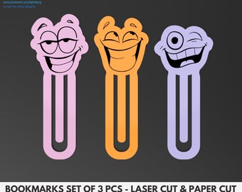Bookmark Paper Cut | laser cut file | Bookmark Holder svg | Bookmark svg | cricut bookmark svg | svg, pdf, ai, dxf | Glowforge file