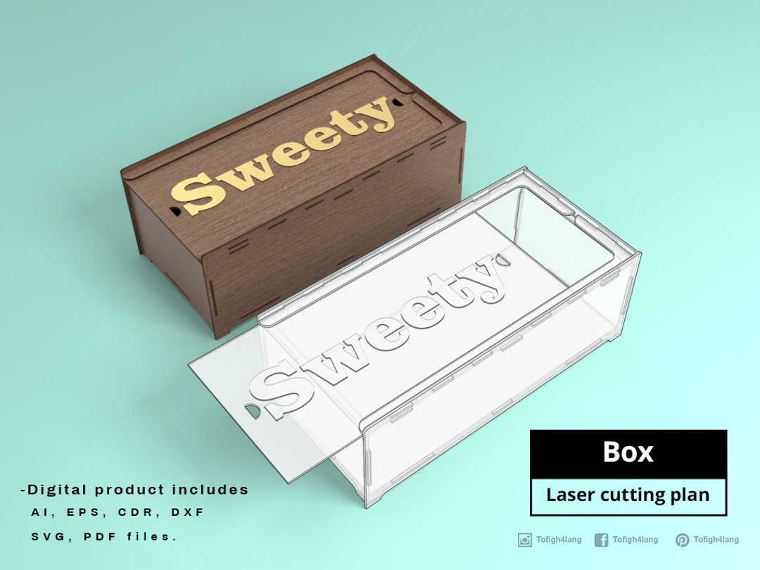 BOX Laser Cut File - Etsy