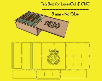 TEA Box - laser cut file