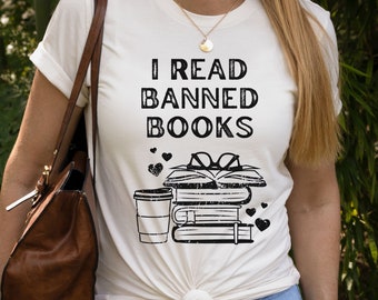 I Read Banned Books Shirt, Read Banned Books Shirt, I read Banned Books T Shirt, Banned Books T Shirt, Book Lover Tshirt, Librarian