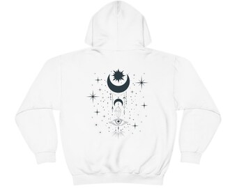 Witchy Celestial Hoodie, Celestial Hoodie, Witchy Moon