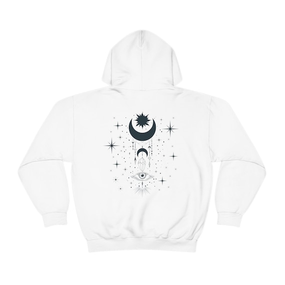 Witchy Celestial Hoodie, Celestial Hoodie, Witchy Moon