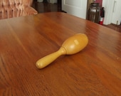 Vintage Sock Darning Tool, Natural Color Wood -Please View Description
