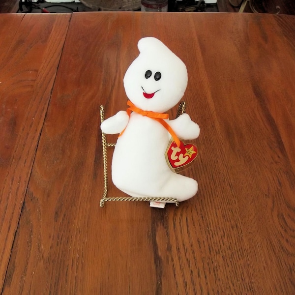 Ty Beanie, Spooky, Ghost, Retired 1990's