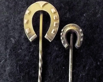 Horse Shoe Stick Pin, CHOICE, Vintage