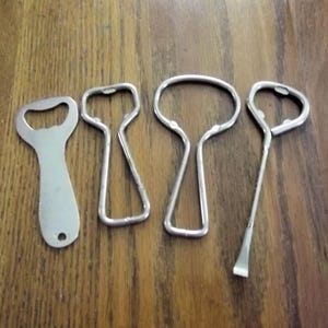 Vintage Bottle Openers: Hilton, Vaughan USA, Barware Set