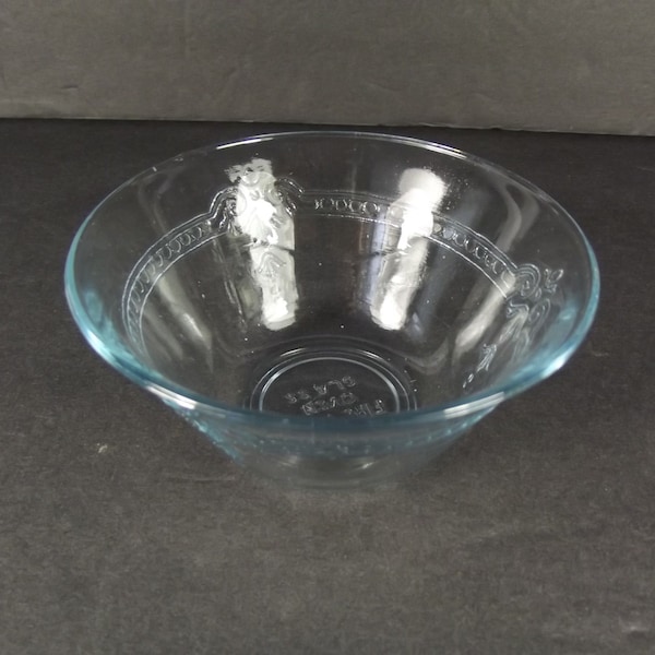 Fire-King Oven Glass, Individual Baker, Philbe Saphire Blue, Vintage 1950's