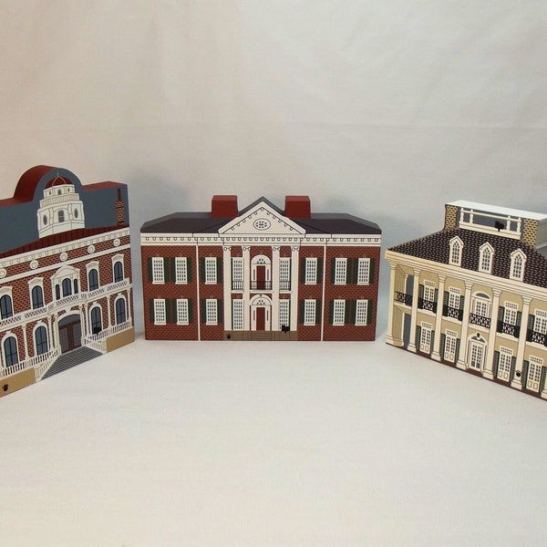 Cat's Meow Village, Annual Edition, Southern Belles Series, Vintage 1990's, EACH SOLD SEPARATELY.