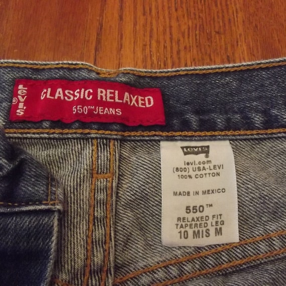 Levi's 550 Ladies Size 10-M, Jeans, Vintage - image 4