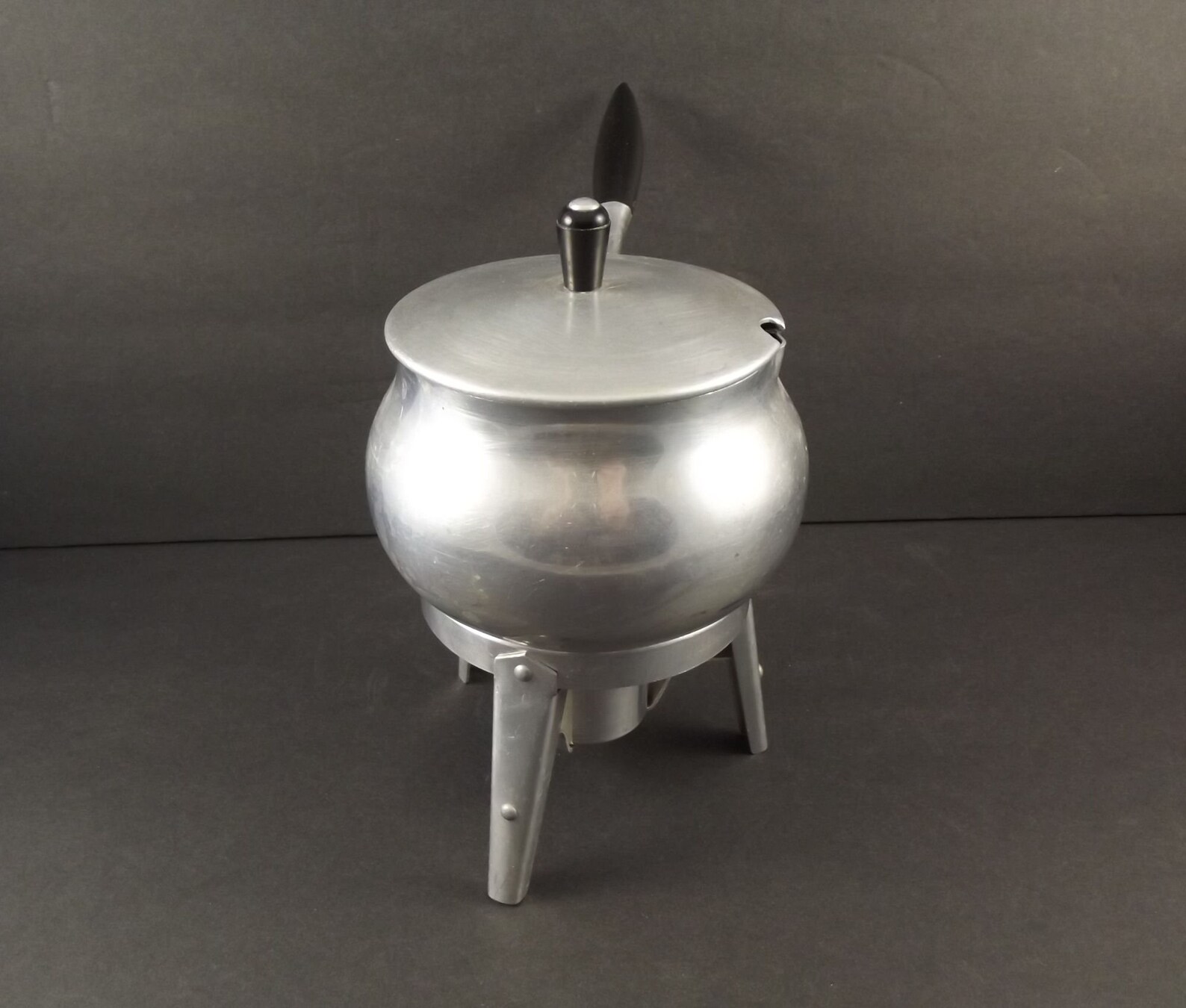 Vintage Aluminum Fondue Pot Made in Italy Please View Etsy