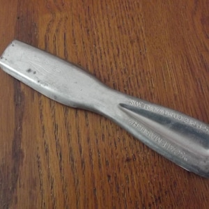 Aluminum Fish Scaler, Metal, Vintage, Camping, Fishing, Vintage Mid Century