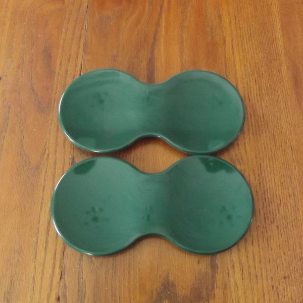 Tupperware Double Spoon Rest, Vintage 1990's, Each Sold Separately