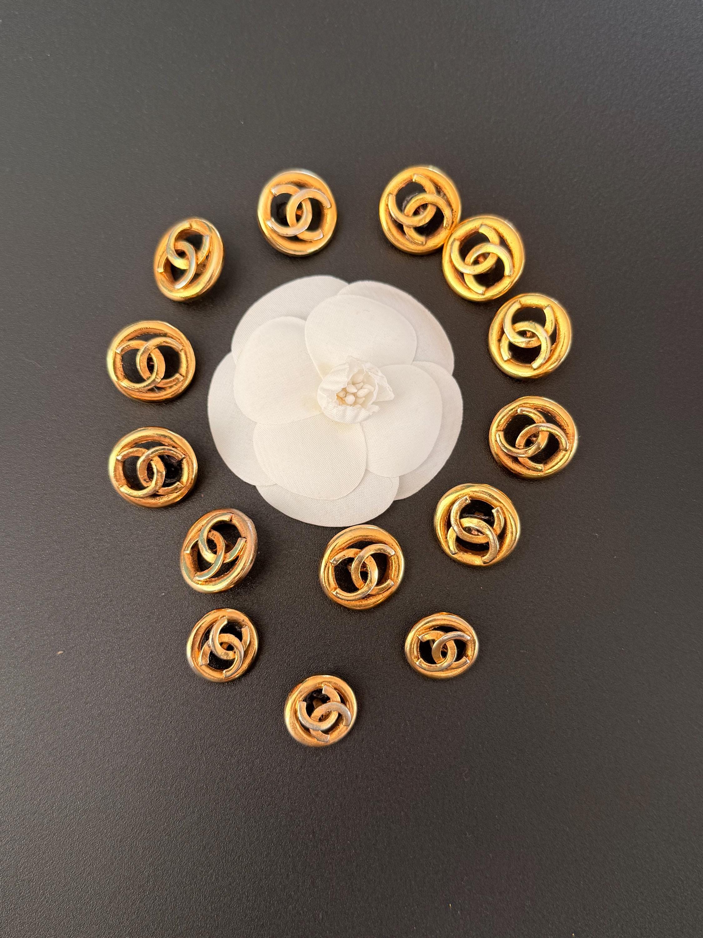 Authentic chanel buttons - Etsy 日本