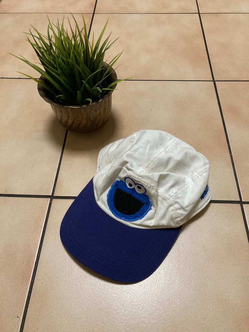 Cookie Monster Baseball Cap 90s 