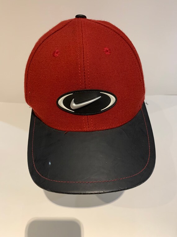 nike leather cap