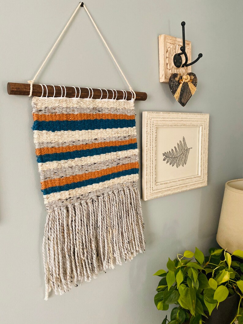 Hand Woven Wall Hanging Etsy