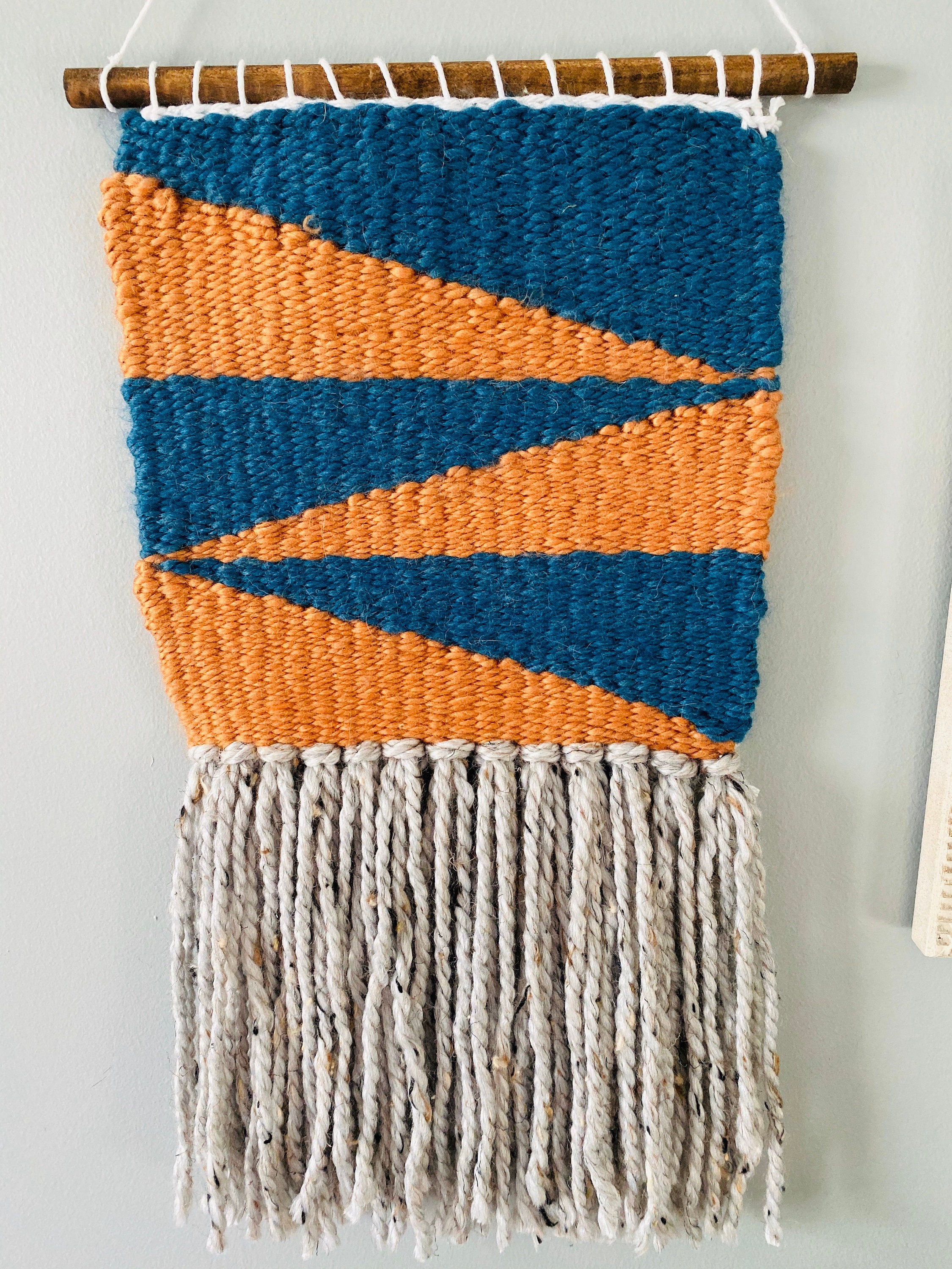 Hand Woven Wall Hanging Etsy