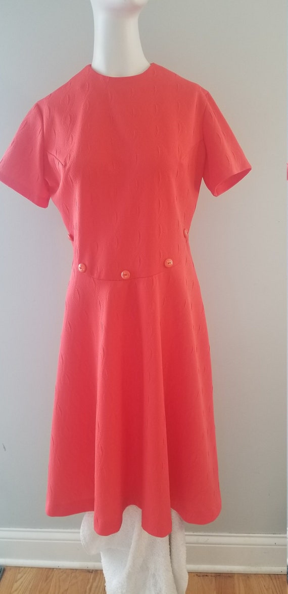 Salmon dress