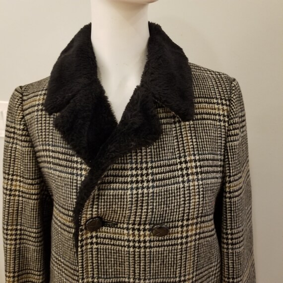 Plaid coat - image 2