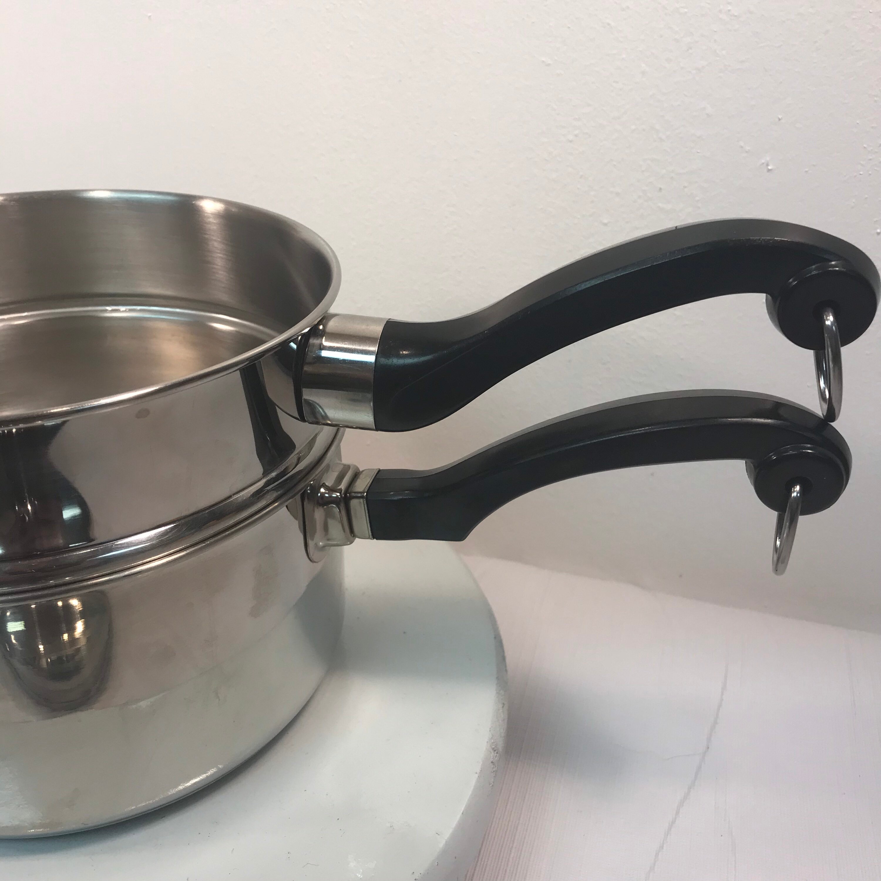 Aluminum Clad Vintage Farberware 2 Qt Sauce Pan Double Boiler Etsy