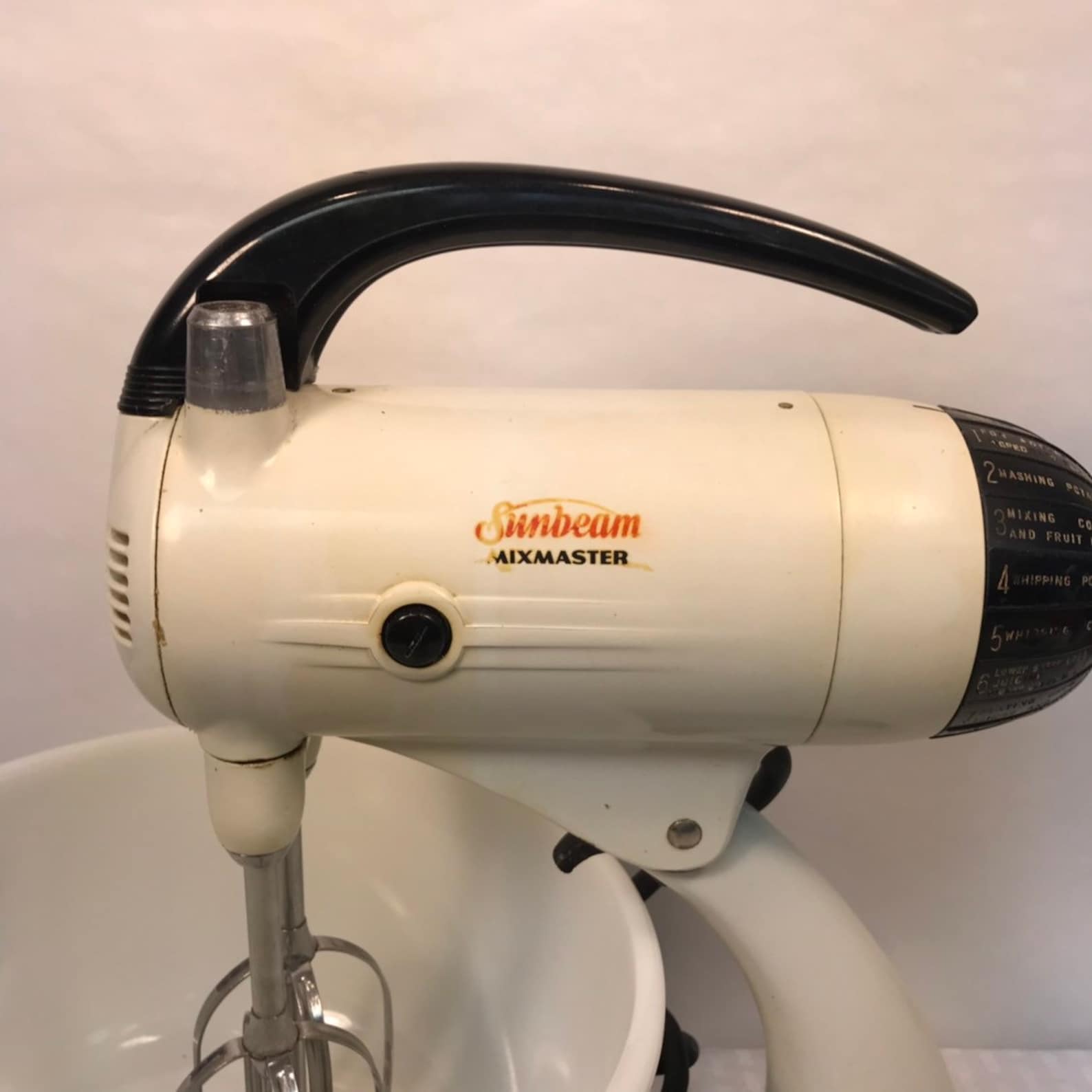 1940s Sunbeam Mixmaster 10 Speed Model 9 Stand Hand Mixer Etsy