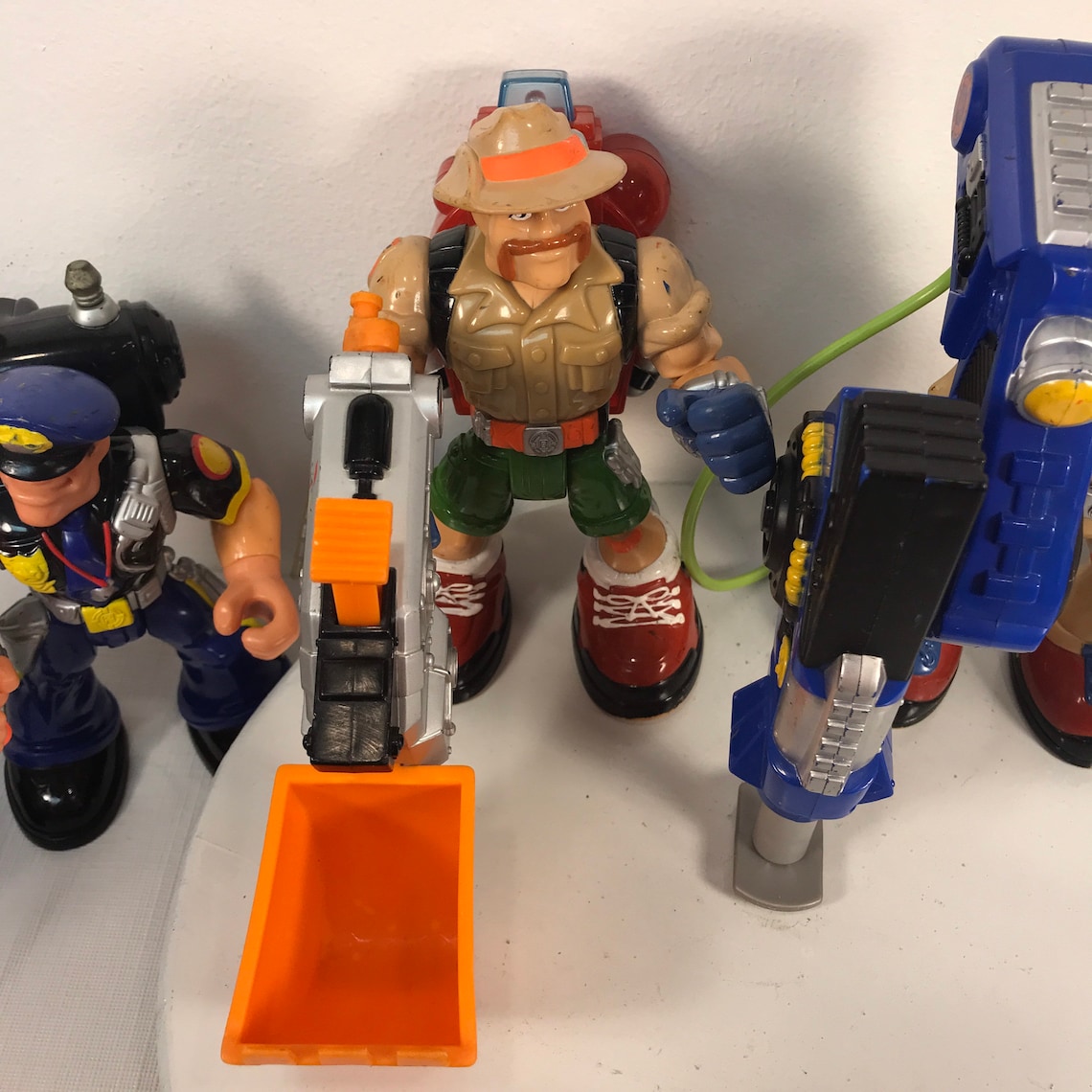 Lot Of 8 Fisher Price Mattel Rescue Hero Figures with 10 Etsy