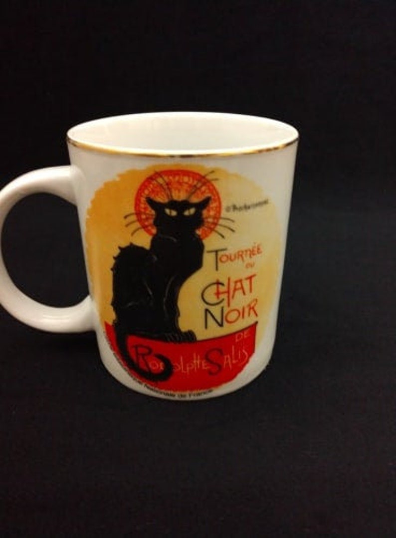 Tournee du Chat Noir Black Cat Vintage Coffee mug